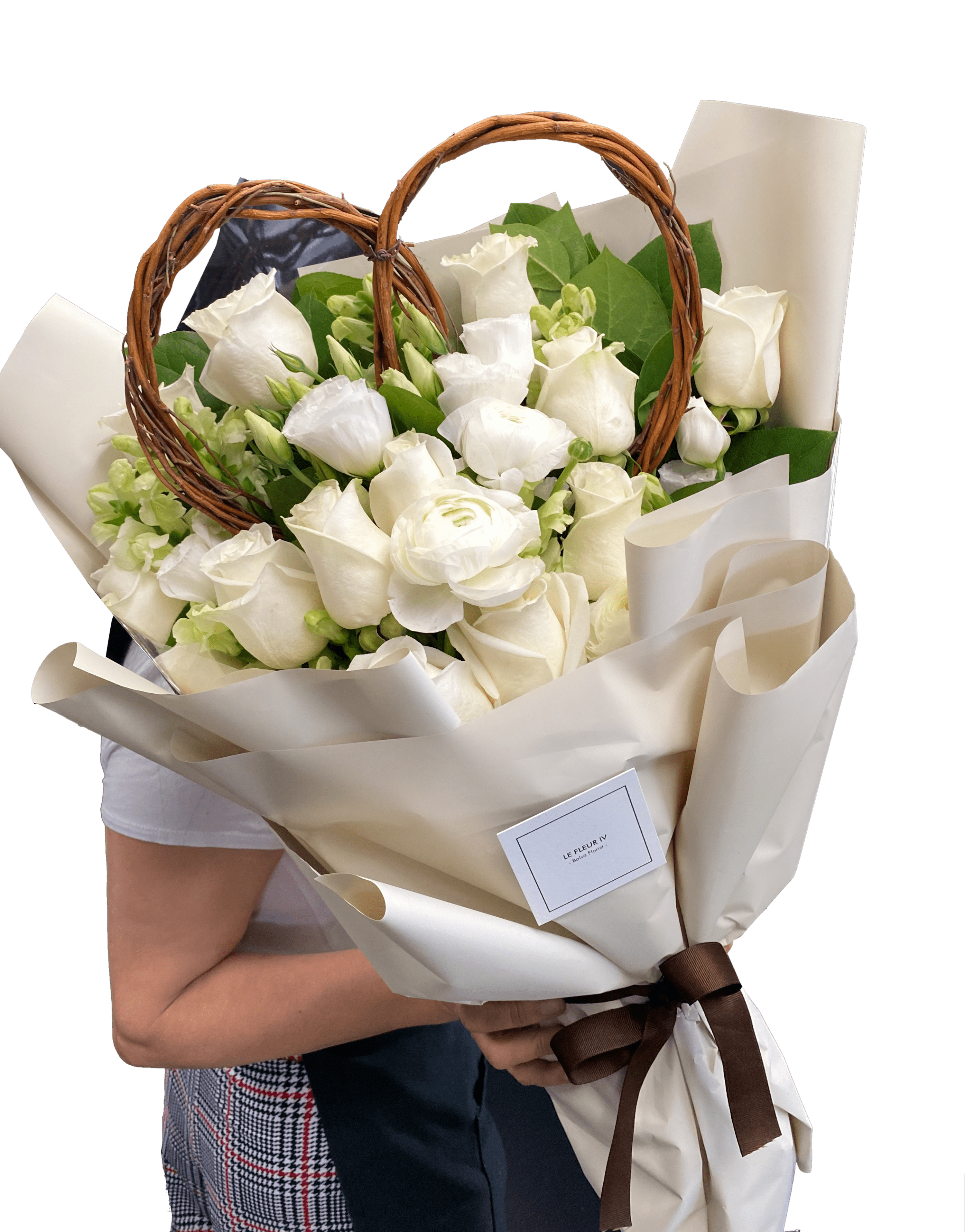 Deluxe Wrap Bouquet 42 - Le Fleur IV